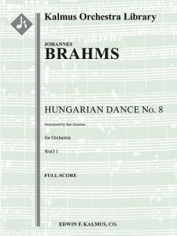 Hungarian Dance No. 8, WoO 1 
