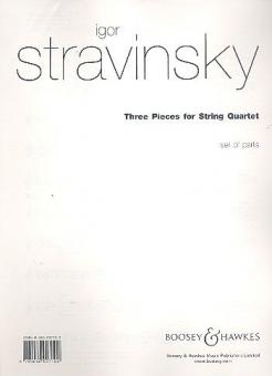 3 Pieces for String Quartet 