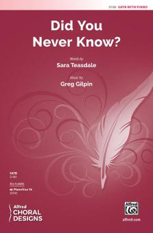 Did You Never Know? Standard