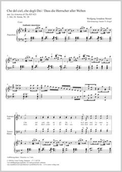 Che del ciel, che degli Dei (Dass die Herrscher aller Welten) Download
