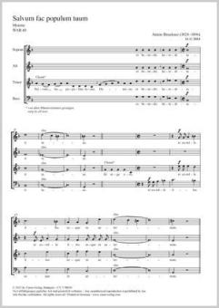 Salvum fac populum tuum WAB 40 Download