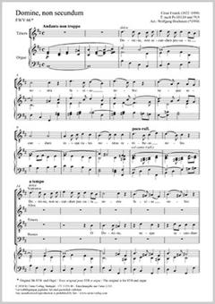 Domine, non secundum Download