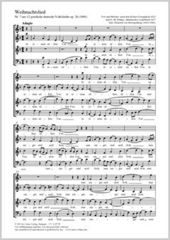 Weihnachtslied F-Dur op. 28, 7 Download