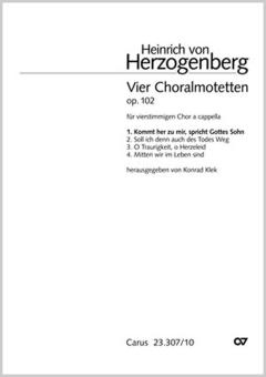 Kommt her zu mir, spricht Gottes Sohn op. 102,1 Download