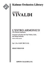 op. 3, No. 10 