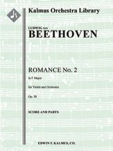 Romance for Violin and Orchestra No. 2 in F, Op. 50 