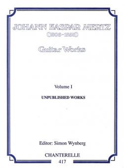 Guitar Works Vol. 1: Unpublished Works I 