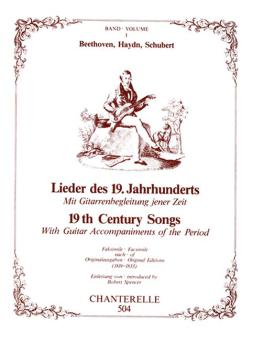 Anthology: Lieder by Beethoven, Schubert & Haydn Vol. 1 