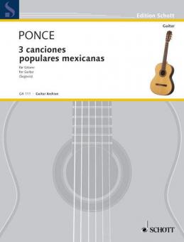 Tres canciones populares mexicanas Standard