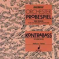 Test Pieces For Orchestral Auditions Double-Bass 
