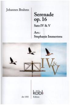 Serenade op.16 - 4. und 5. Satz 