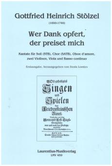 Wer Dank opfert, der preiset mich 