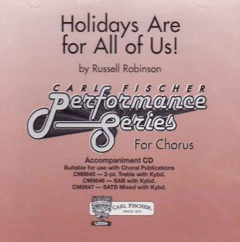 Holidays Are For All Of Us! 