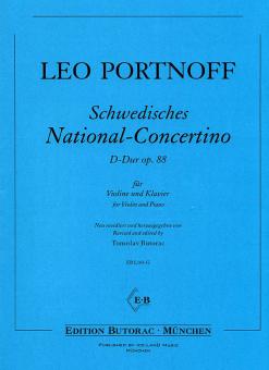 Concertino nazionale svedese in sol maggiore op. 88 