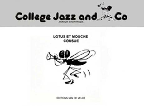 Lotus et mouche cousue 