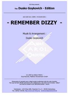 Remember Dizzy Standard