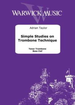 Simple Studies on Trombone Technique Bass Clef 