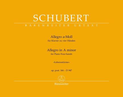 Allegro in La minore op. post. 144 D 947 "Tempeste di vita" Standard