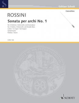Sonata per archi No. 1 G Major Standard