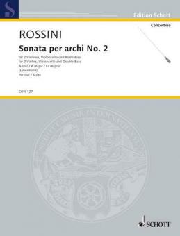 Sonata per archi No. 2 A Major Standard