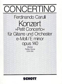 Concerto E Minor Op. 140 Standard