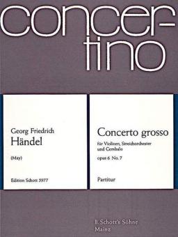 Concerto grosso Op. 6 HWV 325 Standard