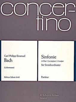 Sinfonie A Major Wq 182/4 Standard