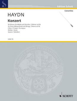 Concerto F Major Hob. XVIII: 3 Standard