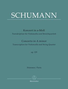 Concerto in la minore op. 129 Standard
