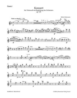 Concerto in la minore op. 129 Standard
