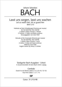 Guardiamolo, custodiamolo BWV 213 Standard