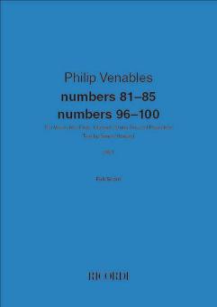 numbers 81-85 - numbers 96-100 