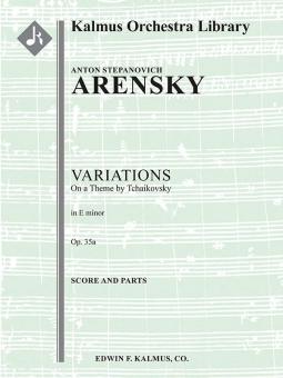 Variations on a Theme of Tchaikovsky, Op. 35a 
