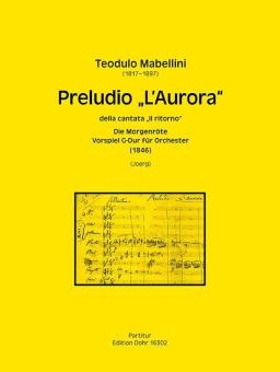 Preludio "L'Aurora" della cantata "Il ritorno" Sol Maggiore 