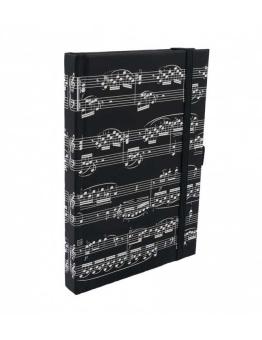 Taccuino spartiti nero A6 