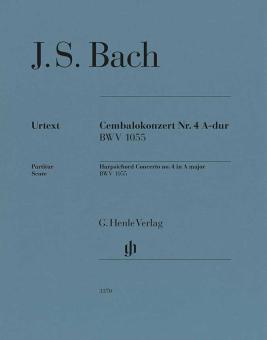 Concerto per clavicembalo di Bach no. 4 in La maggiore BWV 1055 