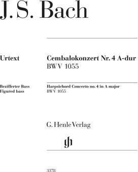 Concerto per clavicembalo di Bach no. 4 in La maggiore BWV 1055 