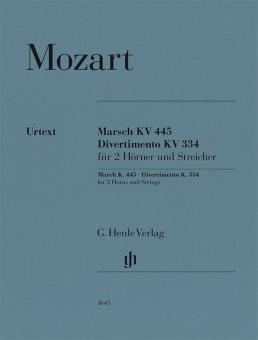 Marcia K. 445 e Divertimento K. 334 