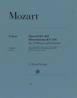 Marcia K. 445 e Divertimento K. 334 