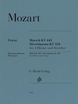 Marcia K. 445 e Divertimento K. 334 
