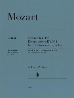Marcia K. 445 e Divertimento K. 334 