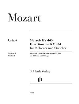 Marcia K. 445 e Divertimento K. 334 