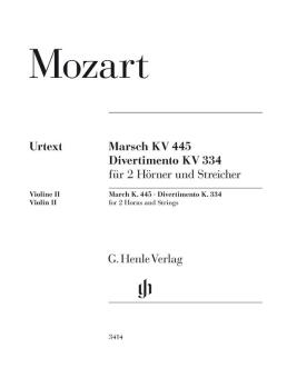Marcia K. 445 e Divertimento K. 334 