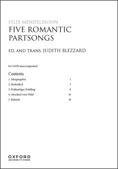 Five Romantic Partsongs 
