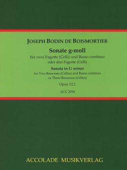 Sonata in sol minore op. 12 n. 1 