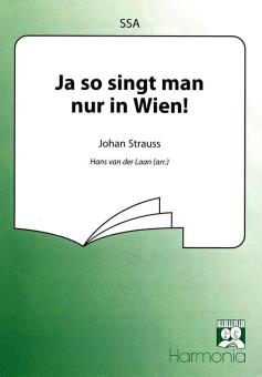 Ja so singt man nur In Wien 