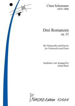 Tre romanze op. 22 