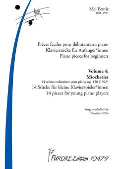 Pezzi per pianoforte per principianti Vol. 4: 14 pezzi per piccoli pianisti 