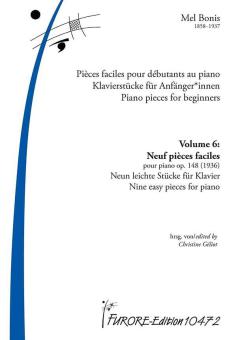 Pezzi per pianoforte per principianti Vol. 6: 9 pezzi facili per pianoforte 