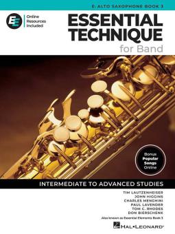 Essential Elements for Band 3 - Eb Alto Sax 